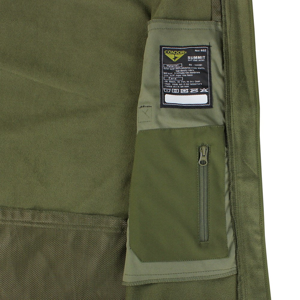 Bunda Summit SOFTSHE ZEENÁ - chaqueta softshell Condor vista frontal