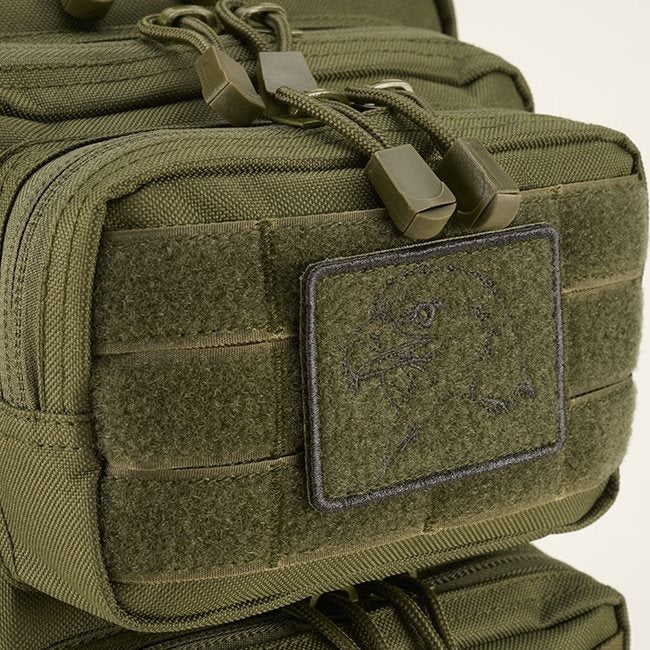 Mochila infantil US COOPER 13 L verde BRANDIT vista frontal