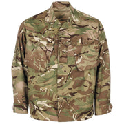 Chaqueta británica Barrack con dos bolsillos inclinados y puños ajustables, 70% algodón 30% poliéster