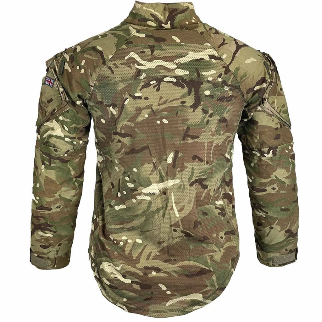 Camisa de combate AIR CREW FR ignífuga con estampado de camuflaje