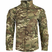 Camisa de combate AIR CREW FR usada con estampado de camuflaje