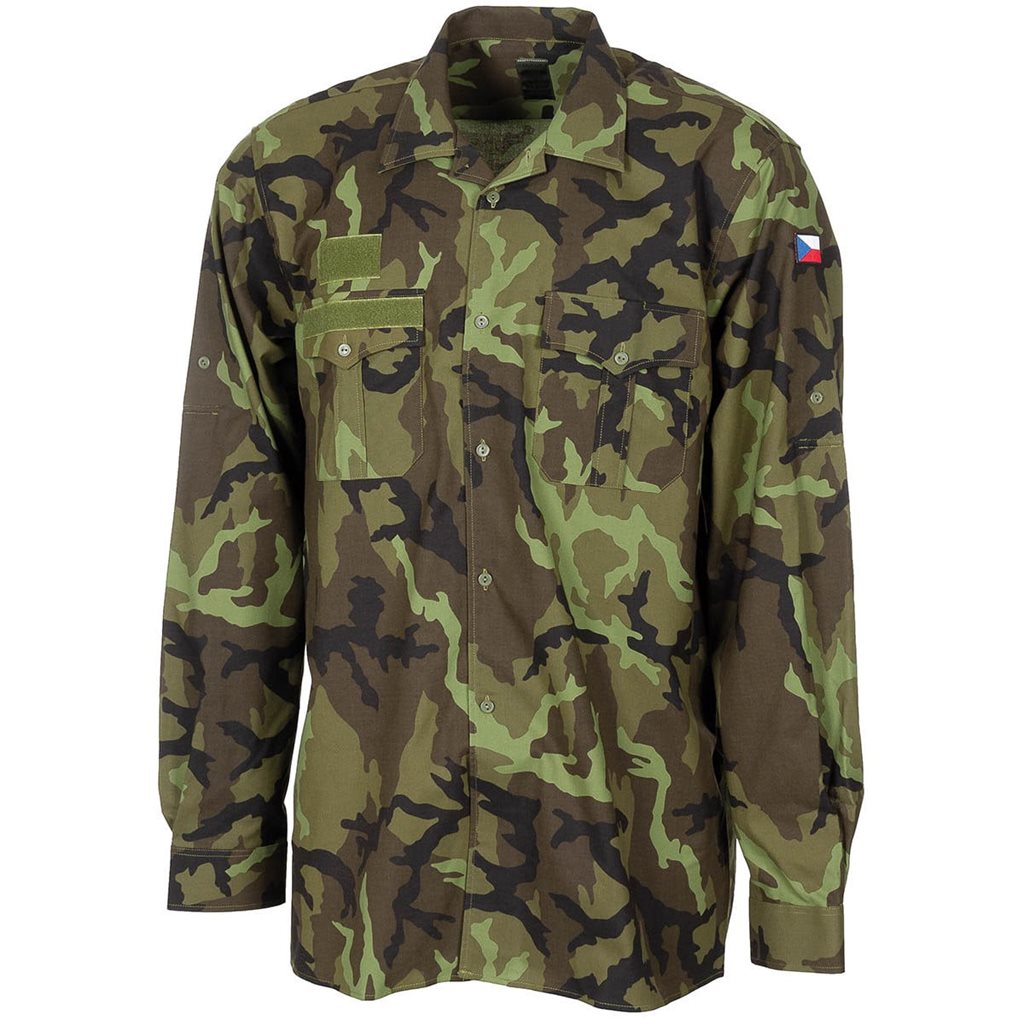 Camisa original AČR vz.95 en camuflaje LES