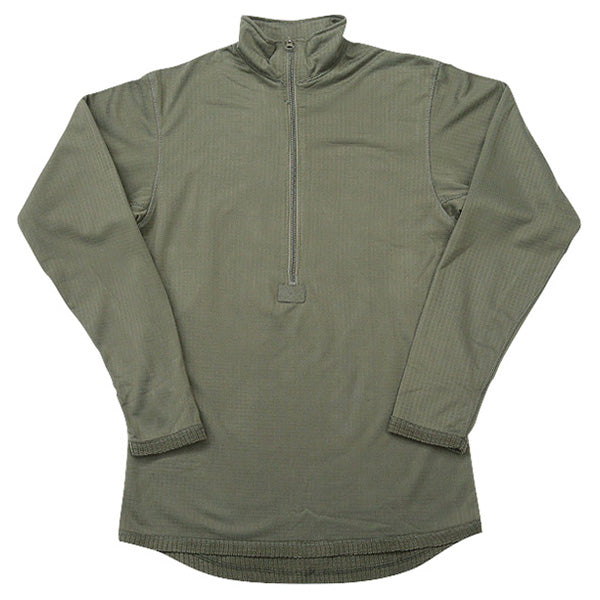 Camiseta térmica Condor Base II verde, malla transpirable, aislamiento térmico, manga con abertura para pulgar