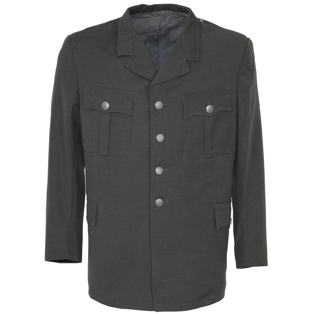Chaqueta gris usada del uniforme austríaco HEER, prenda militar