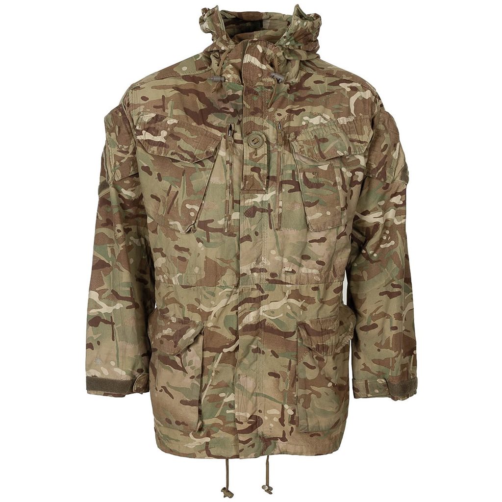 Chaqueta británica Smock COMBAT WINDPROOF usada
