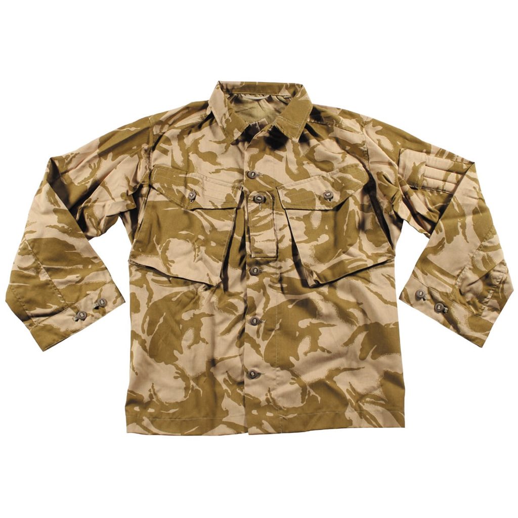 Chaqueta británica COMBAT FR aramida DPM DESERT - nueva, sin uso