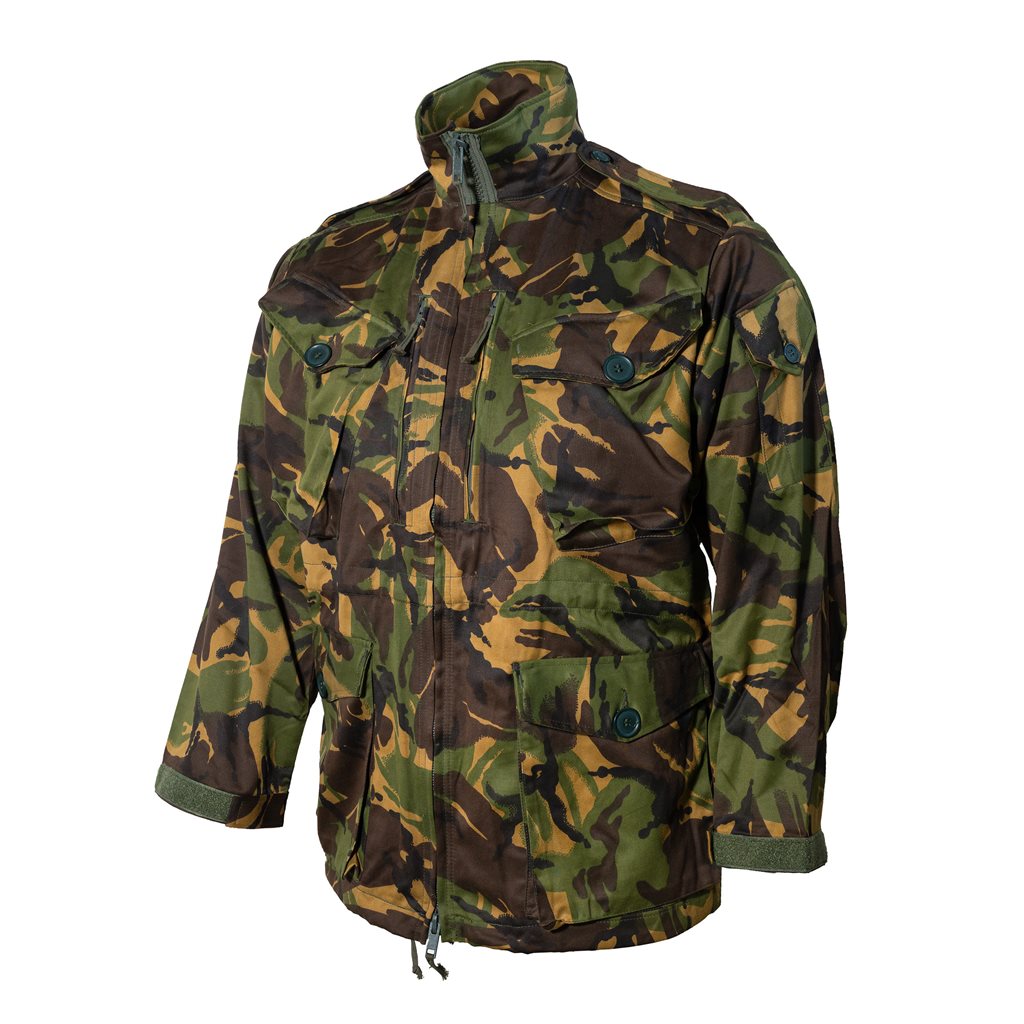 Chaqueta británica Smock Combat Temperate DPM en camuflaje DPM con múltiples bolsillos