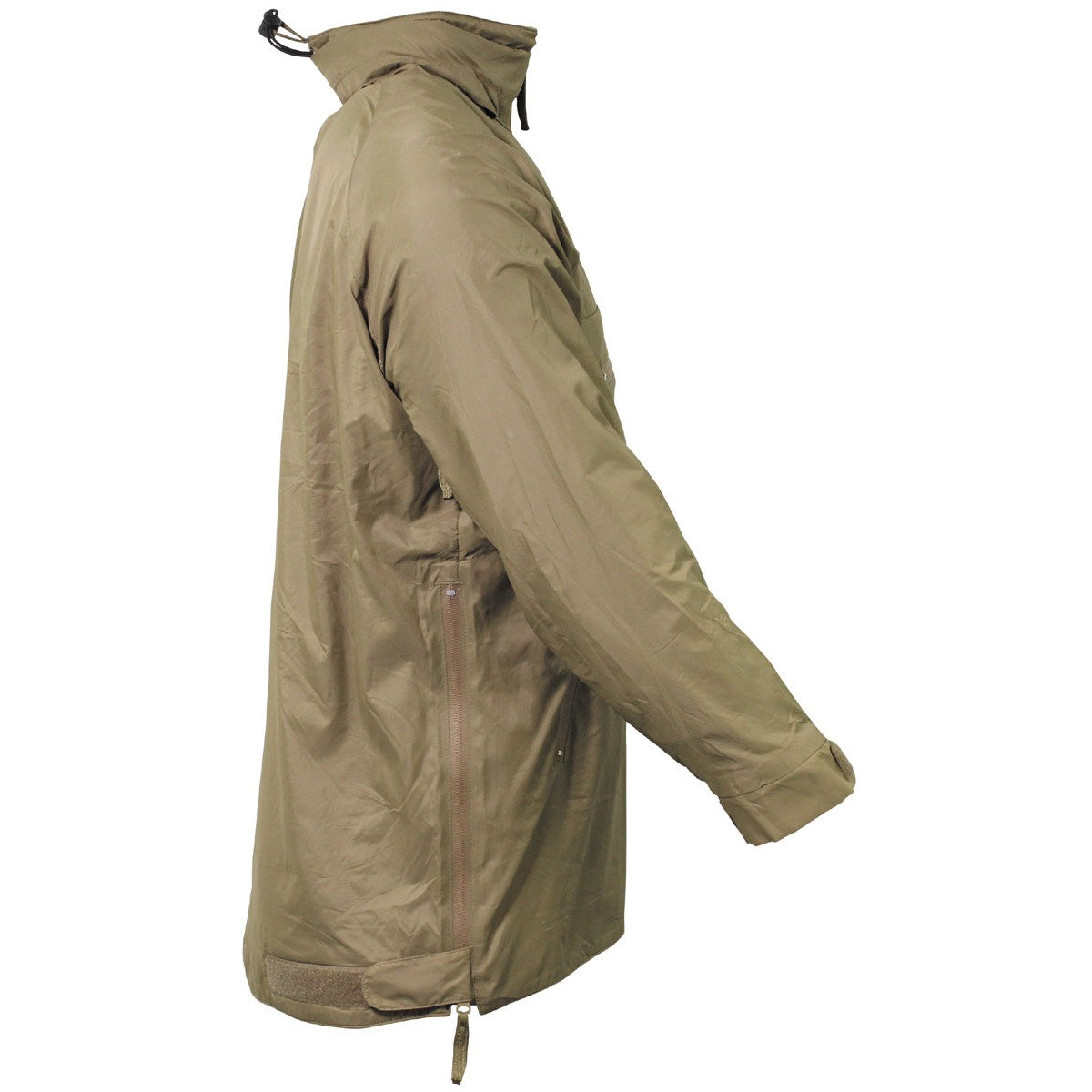 Anorak británico PC Lightweight Thermal usado, anorak PCS con forro polar