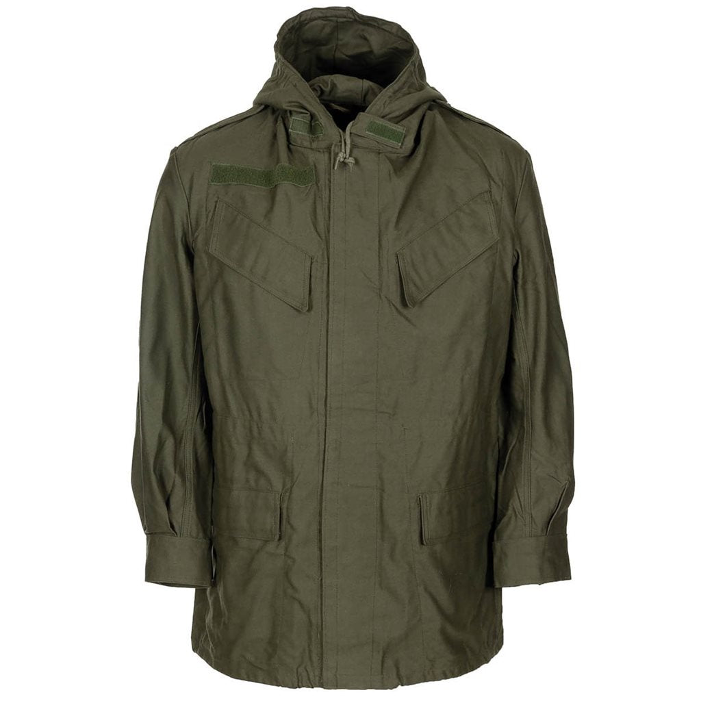 Chaqueta belga M64 verde con capucha usada (ID 91038500)