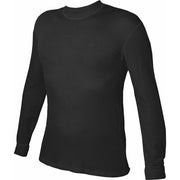 Camiseta funcional IBES de manga larga negra para adultos