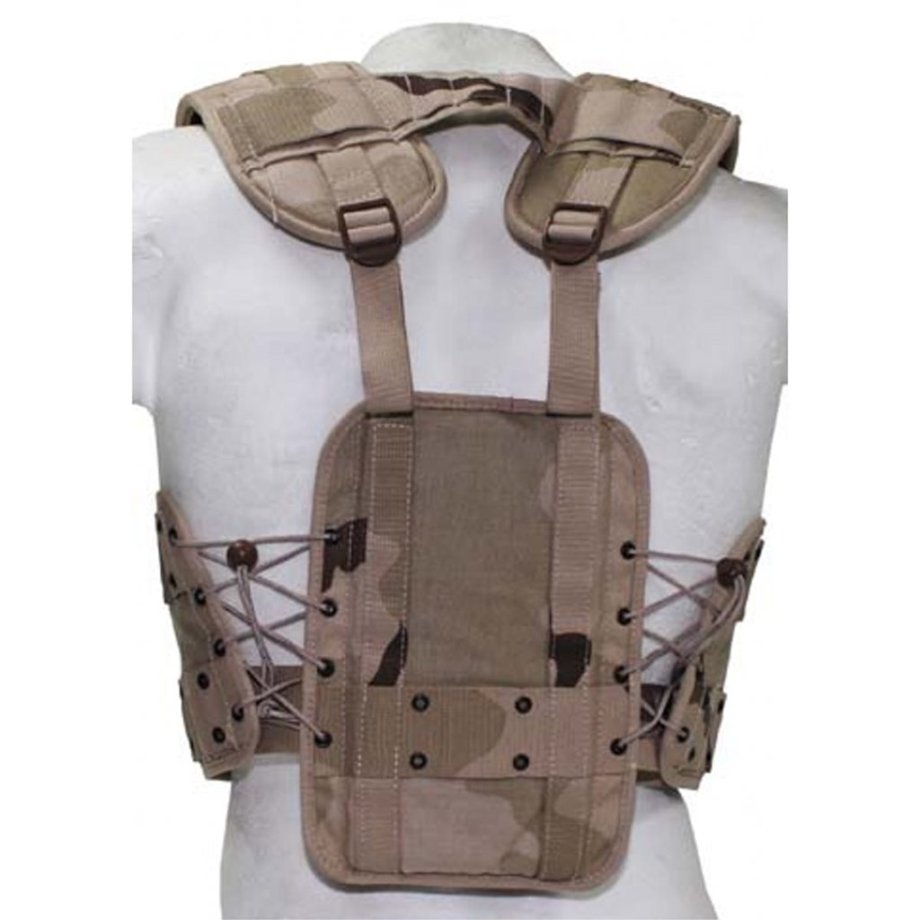 Chaleco táctico holandés Load Bearing DPM Desert usado