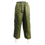 Pantalones termicos reversibles britanicos oliva beige con cremalleras laterales 601225