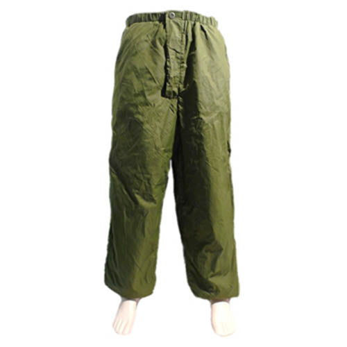 Pantalones termicos reversibles britanicos oliva beige con cremalleras laterales 601225