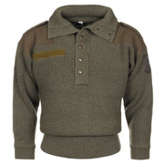 Jersey alpino austriaco verde con botones