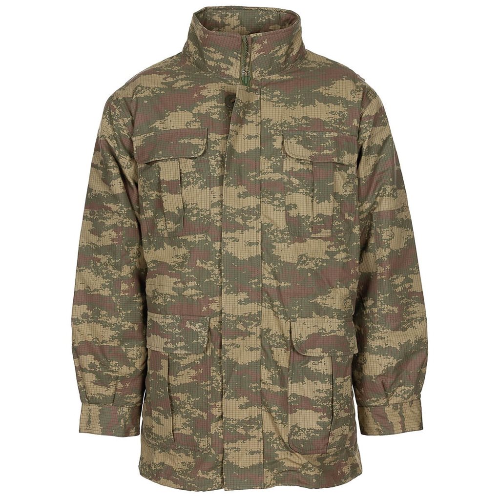 Chaqueta turca rip-stop con forro polar y capucha (modelo 606308S)