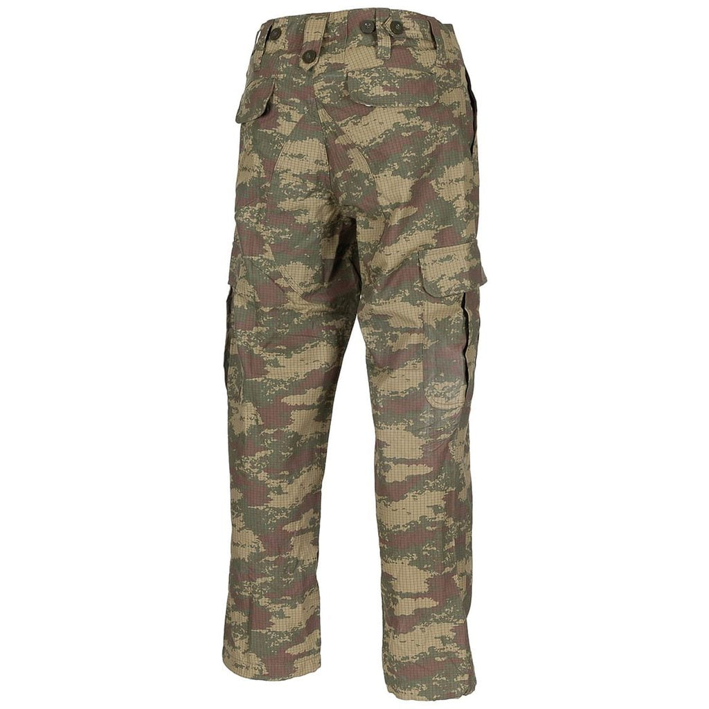 Pantalones turcos rip-stop originales de estilo militar