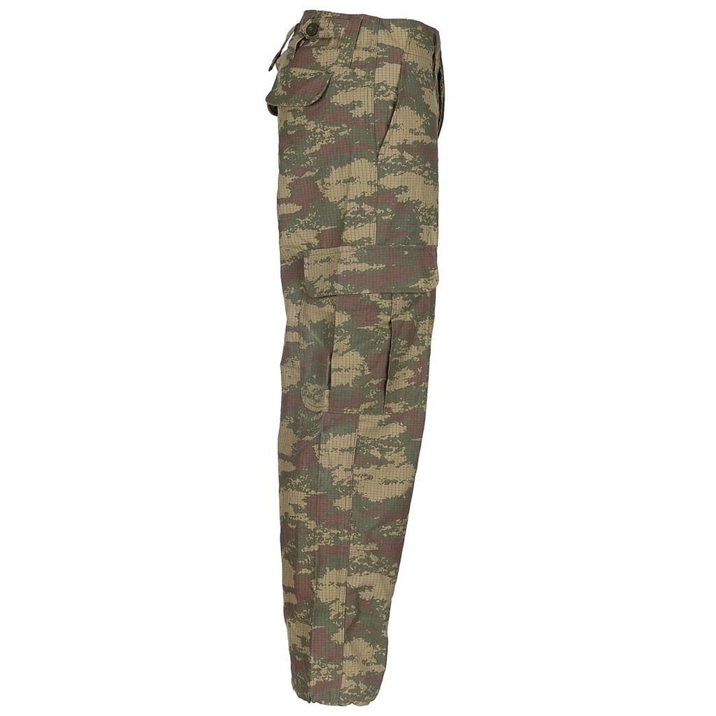Pantalones turcos rip-stop originales de estilo militar
