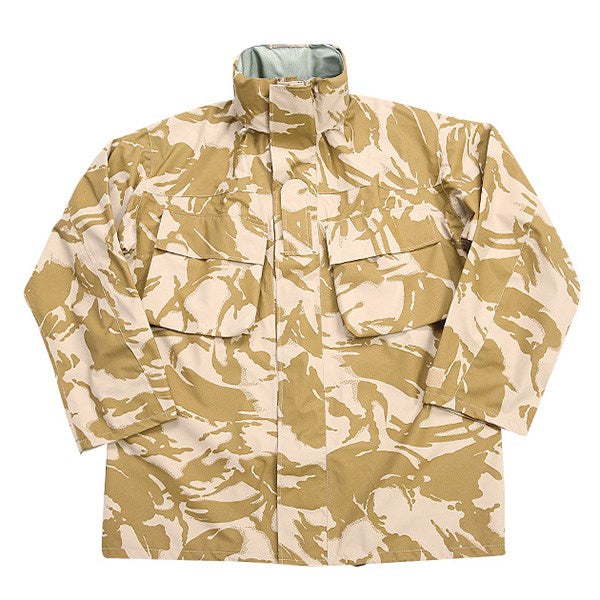 Chaqueta británica impermeable DPM Desert, laminado funcional de tres capas (608636)