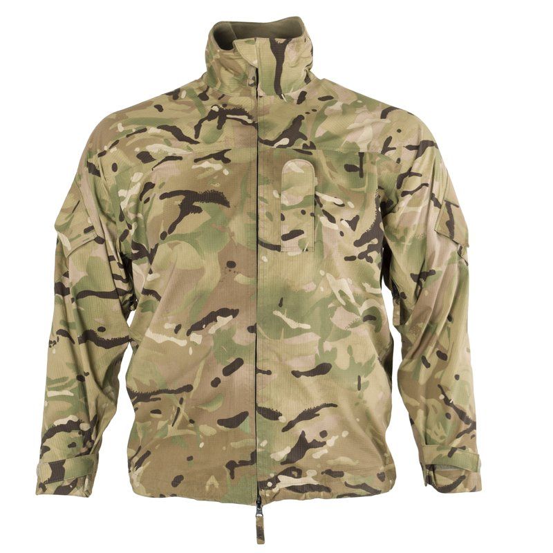 Chaqueta británica ligera con membrana MTP modelo 608645 en camuflaje MTP.