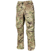 Pantalones británicos ligeros con cremallera completa y membrana