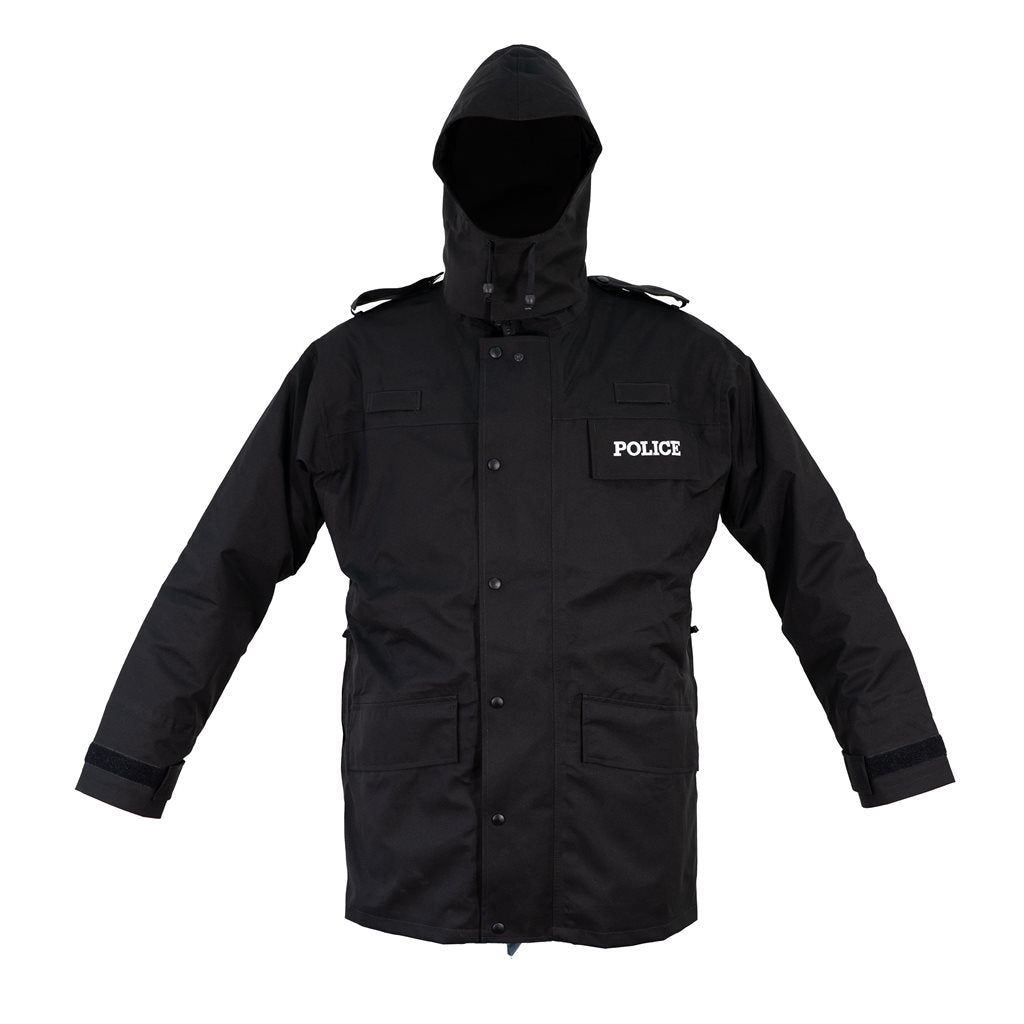 Chaqueta Policía británica POLICE MVP negra con forro desmontable