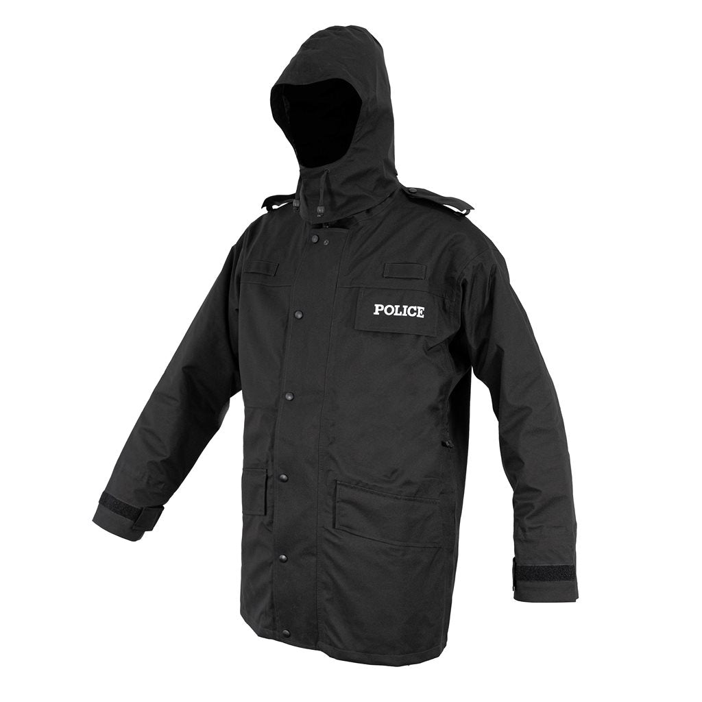 Chaqueta Policía británica POLICE MVP negra con forro desmontable