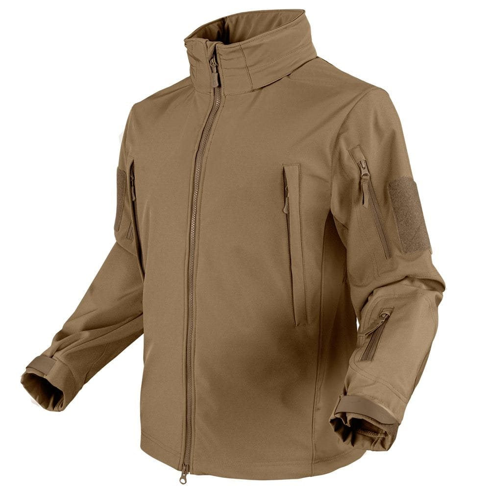 Chaqueta SUMMIT ZERO Softshell COYOTE de CONDOR
