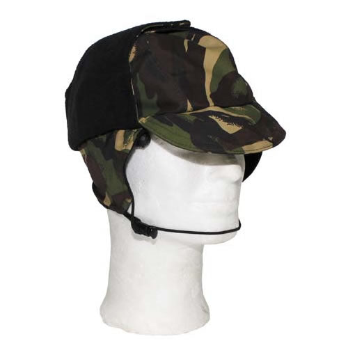 Gorro con visera GORE-TEX de invierno británico camuflaje DPM, usado (610057)