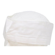 Gorro lodička AČR/ČSLA de cocinero blanco con rejilla
