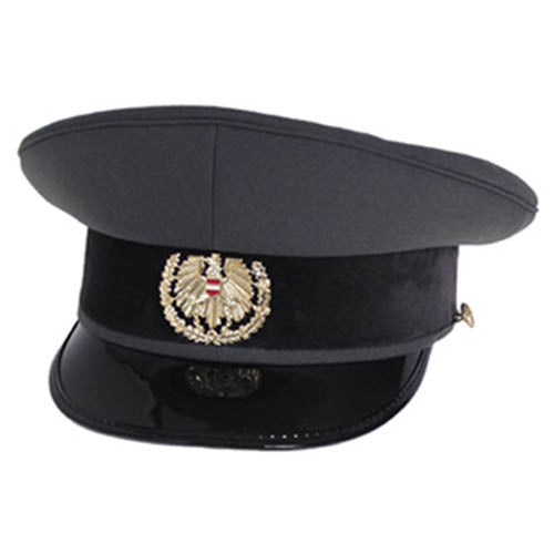 Gorro brigadýrka austríaco de oficial con insignia dorada - vista del producto