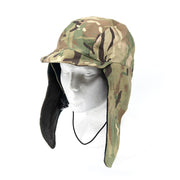 Gorro británico BRITSKÁ con visera y membrana Cold Weather VP en negro