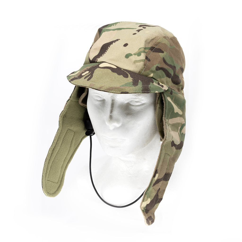 Gorro BRITKÁ COLD WEATHER MVP con membrana PTFE, forro polar, visera y cobertura para orejas