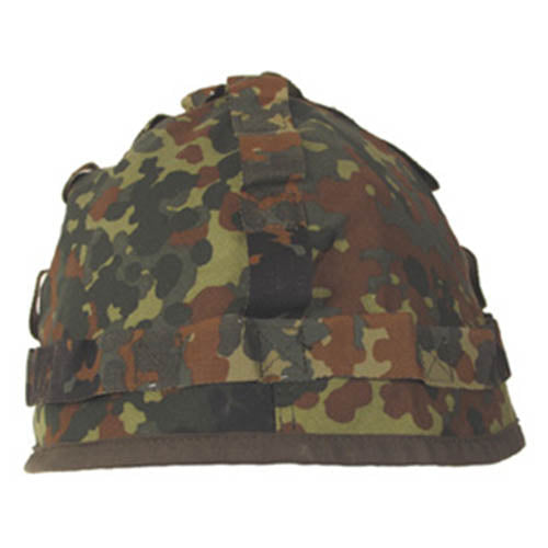 Cubre para casco Flecktarn del Bundeswehr (usado)