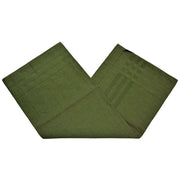 Pañuelo holandés verde de algodón 43 x 43 cm, nuevo