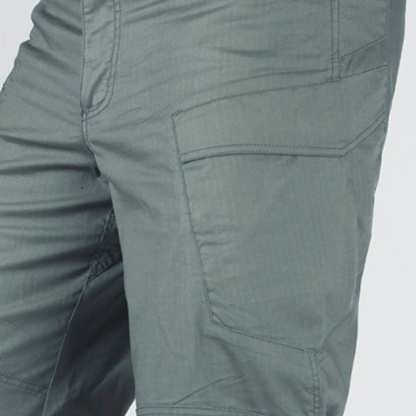 Pantalones STEALTH OPERATOR rip-stop URBAN verde con bolsillos cargo y traseros