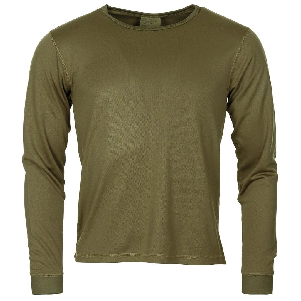 Camiseta técnica de manga larga Británica Therma PCS color oliva usada