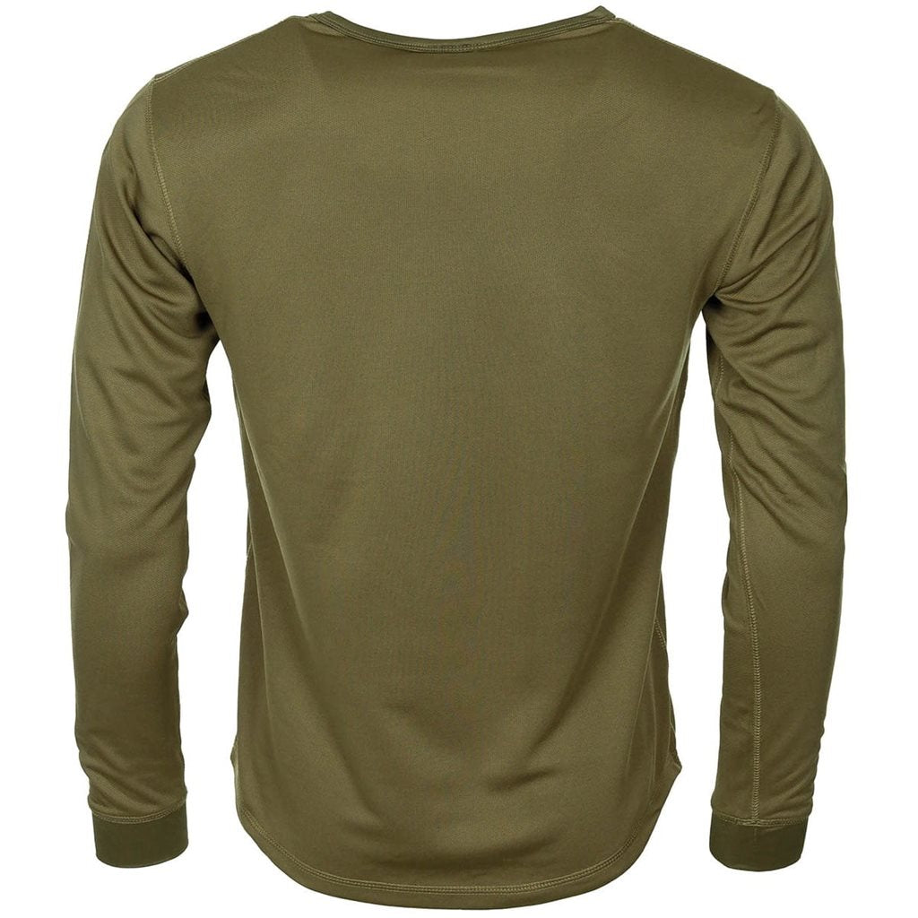 Camiseta técnica de manga larga Británica Therma PCS color oliva usada
