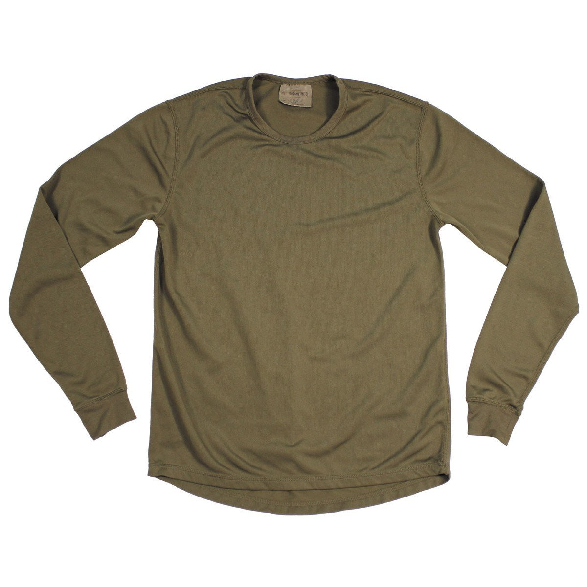 Camiseta técnica de manga larga Británica Therma PCS color oliva usada