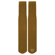 Calcetines US TUBE negros sin talón, talla 10-14, 85% algodón 15% nylon fabricados en EE. UU.