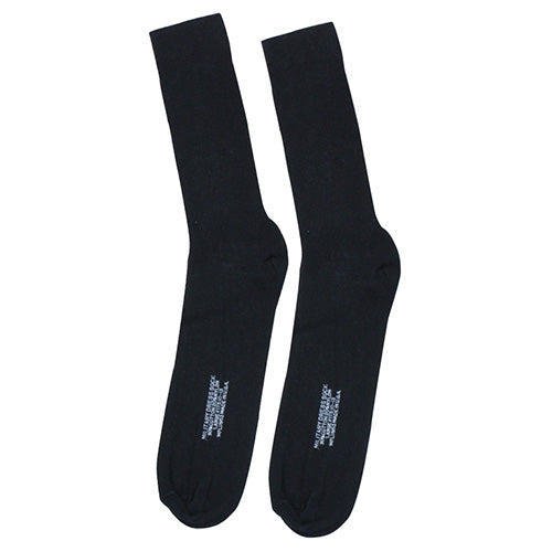 Calcetines negros militares usados US Army, 80% algodón 20% nylon
