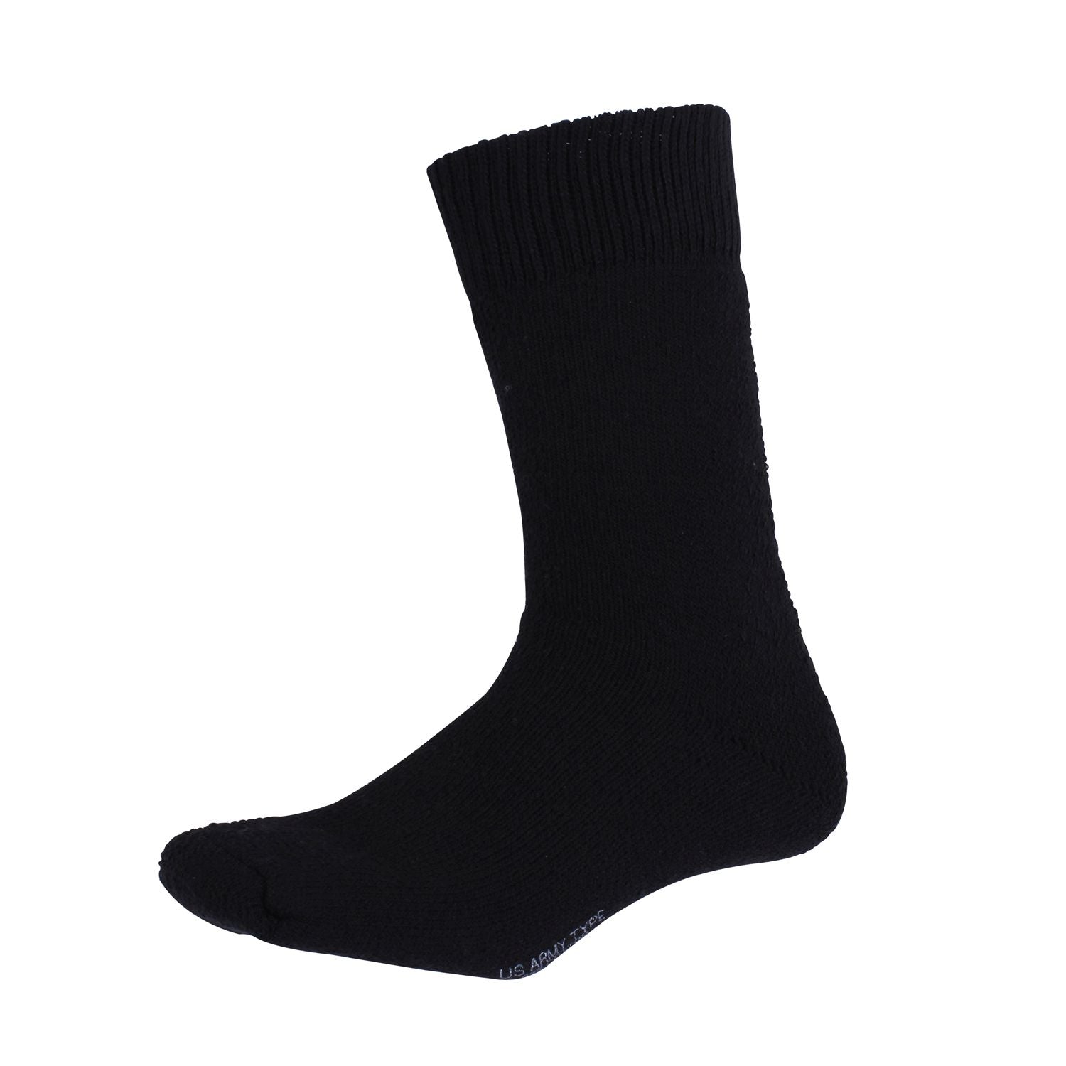 Calcetines US H.W. Cold Weather khaki de algodón, fabricados en EE. UU.