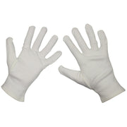 Guantes NBC británicos blancos, protección química y biológica