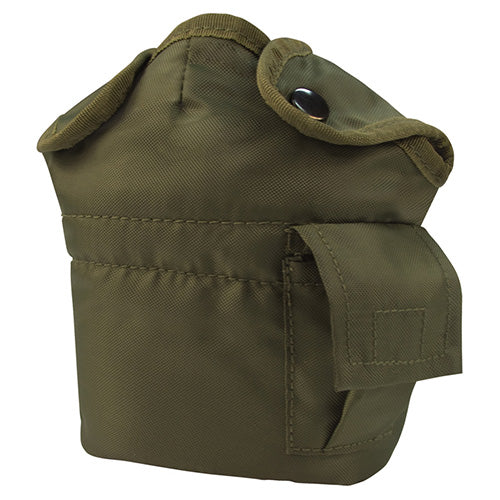 Funda para cantimplora US 1L Woodland con clips ALICE y bolsillo exterior