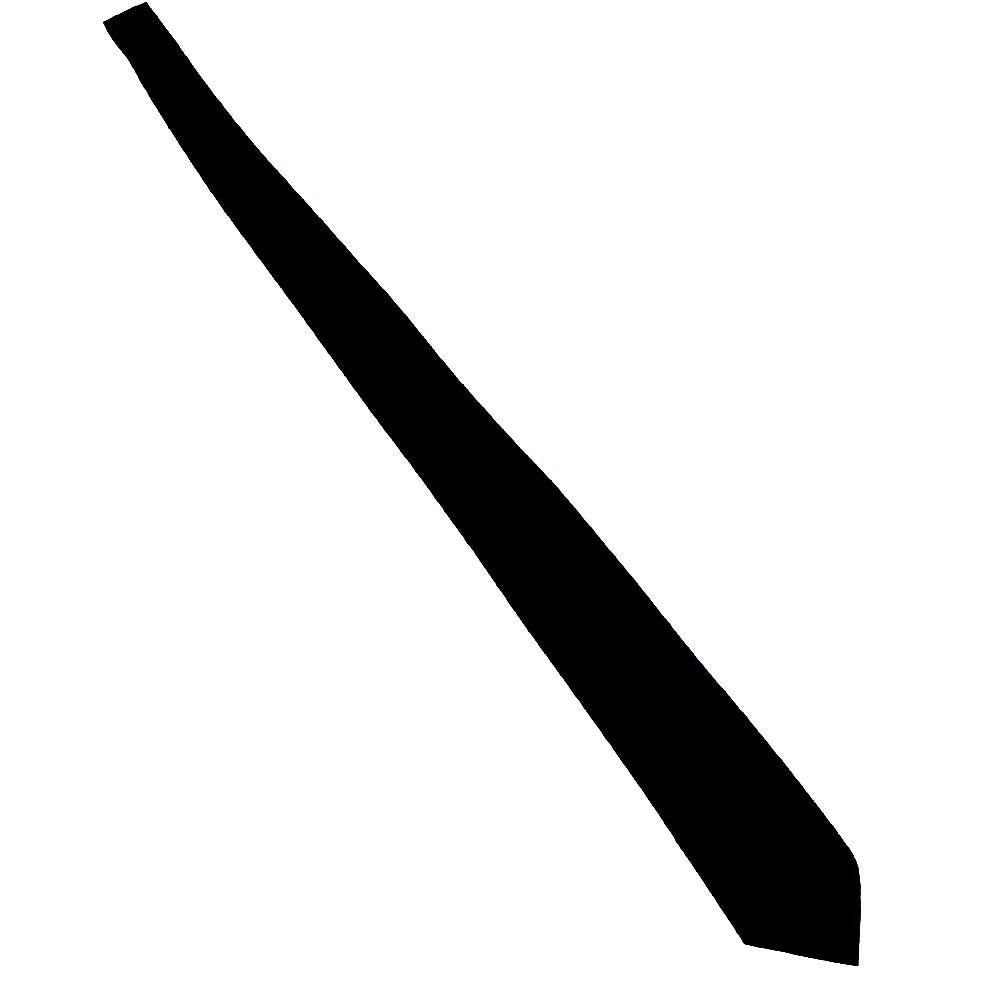 Corbata BW negra usada del Bundeswehr en buen estado