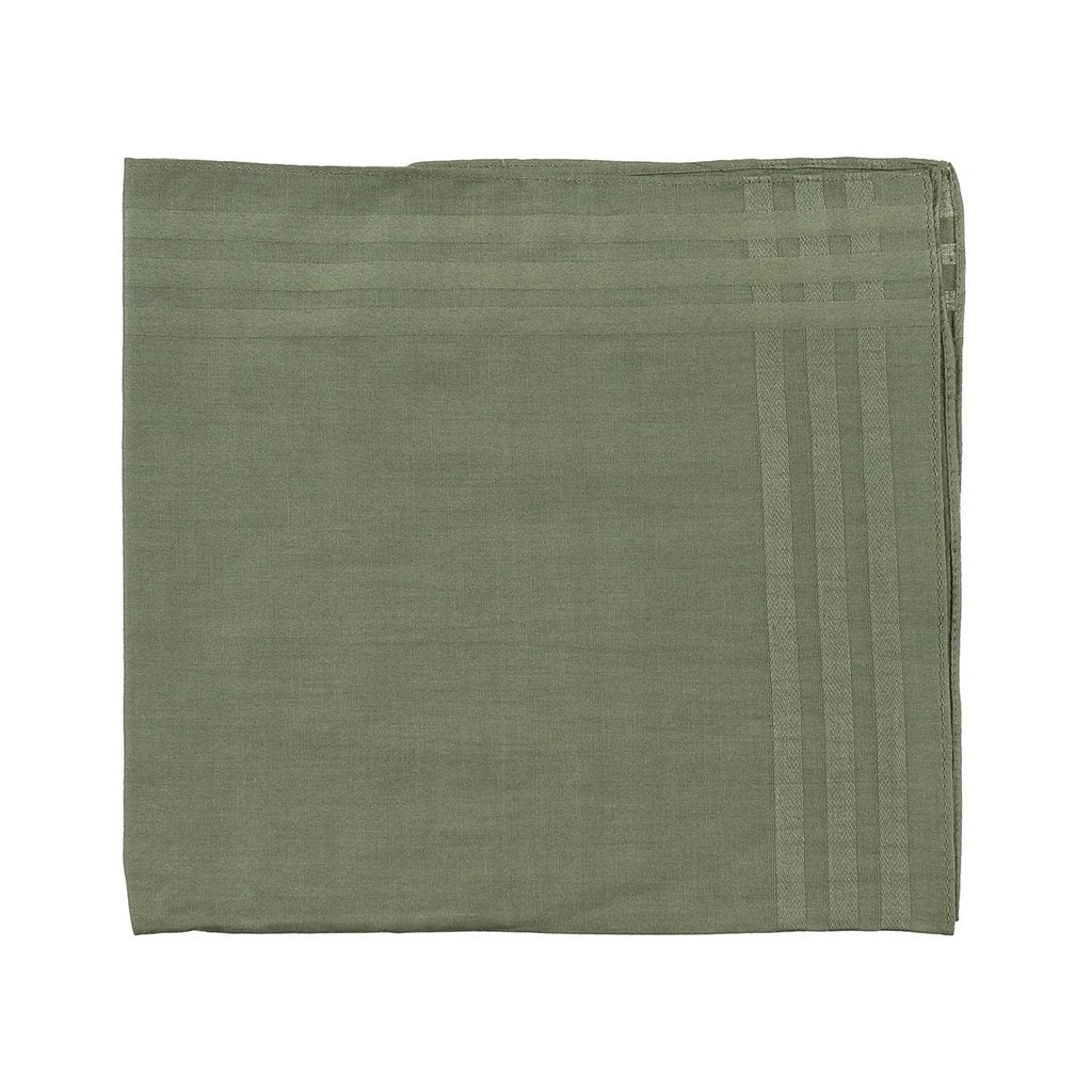 Pañuelo holandés verde de algodón 43 x 43 cm, nuevo