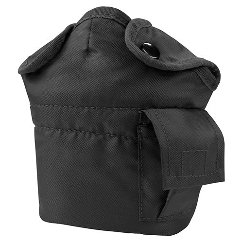 Funda para cantimplora US 1L Woodland en poliéster con forro polar, dos clips ALICE y bolsillo exterior