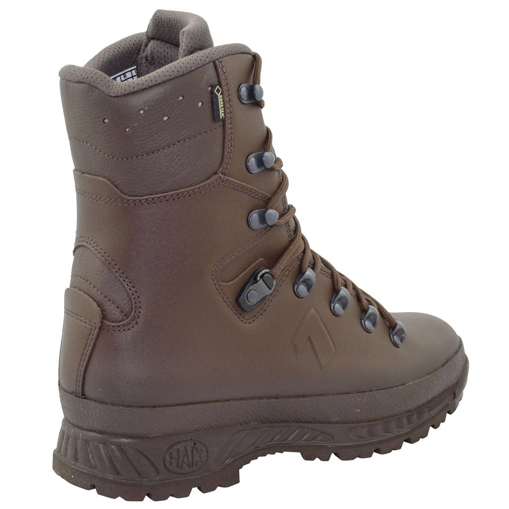 Botas tácticas GB Combat High marrón - piel y textil, plantilla anatómica