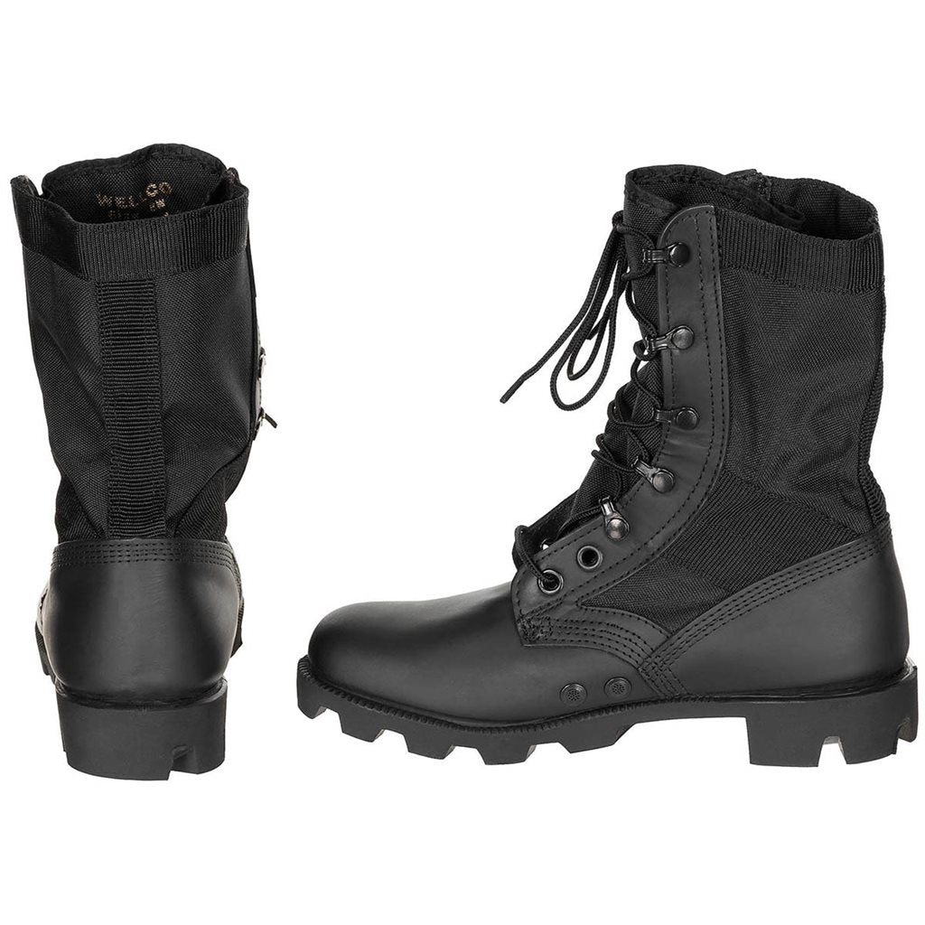 Botas tácticas JUNGLE Hot Weather negras con suela tipo Panama