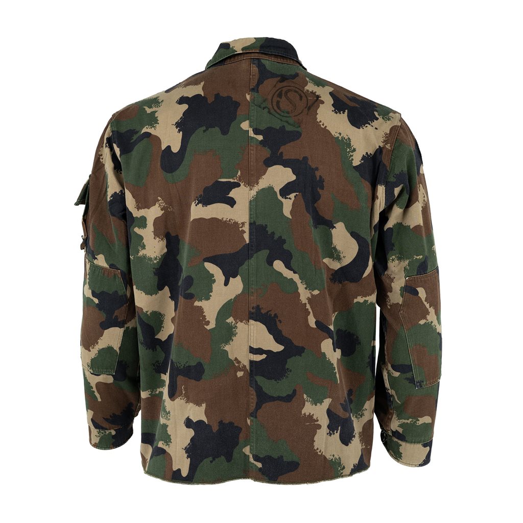 Chaqueta de campo húngara M90 en camuflaje, usada, sin forro