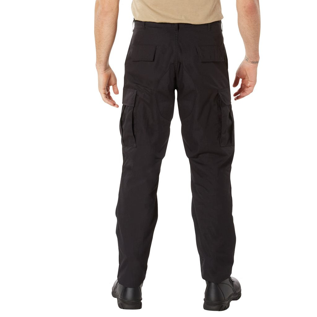 Pantalones BDU UTRA FORCE SWAT negros Rothco